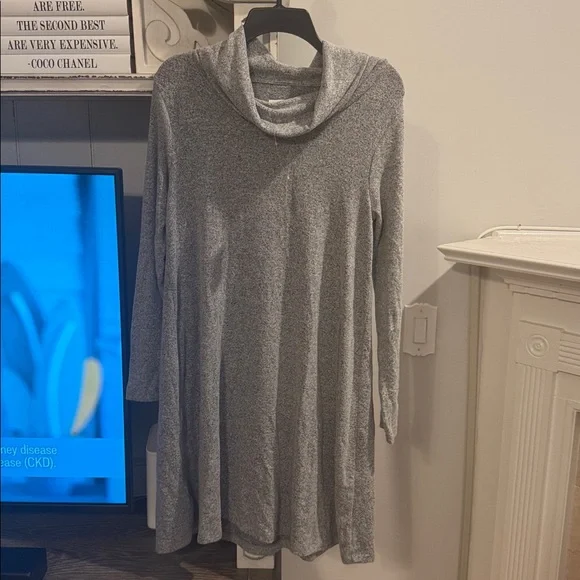 Lou & Grey Cowl Neck Long Sleeve Dress - Picture 4 of 5